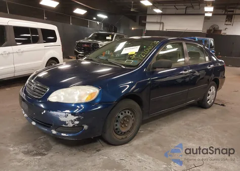 2008 Toyota Corolla Le from USA, damaged, VIN 2T1BR32E18C871774